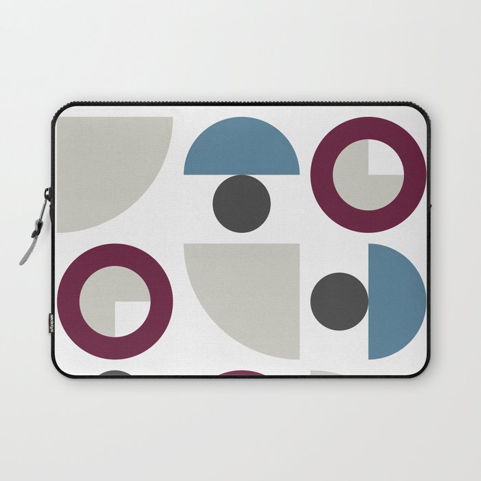 Classic geometric arch circle composition 3 Laptop Sleeve