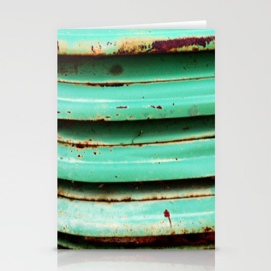 Rusty Teal Stationery Cards