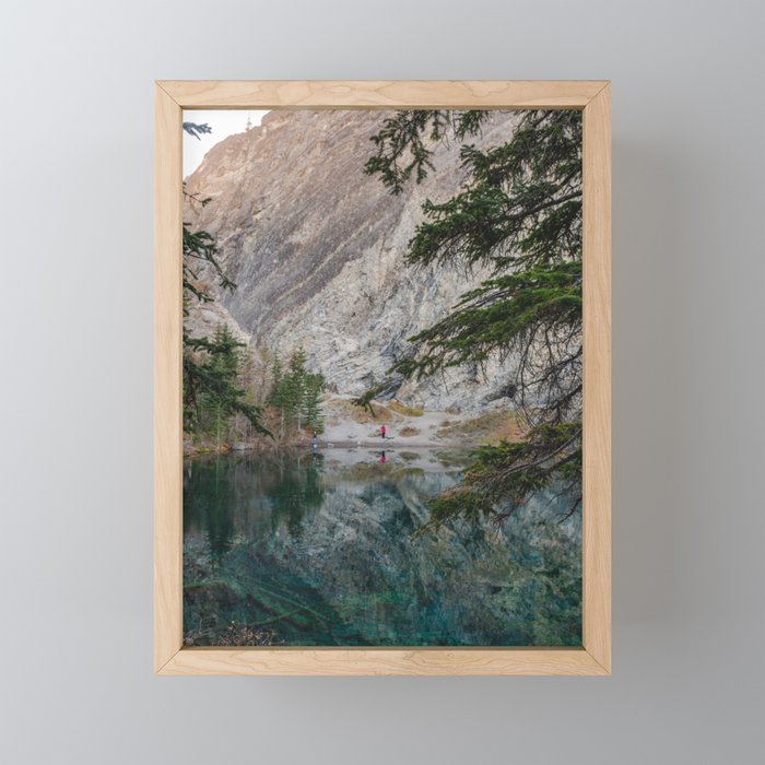 Grassi Lakes Trail | Canmore, Alberta | Landscape Photography Framed Mini Art Print