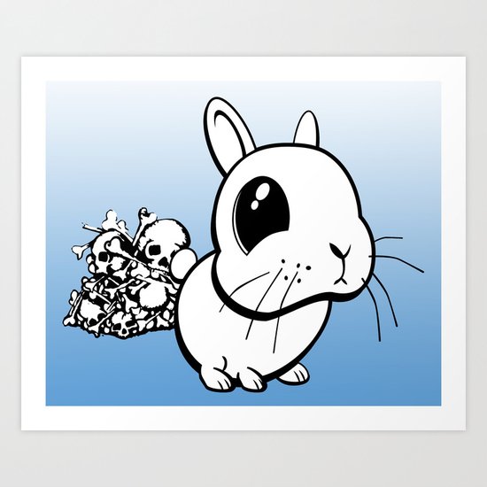 Bunny Art Print