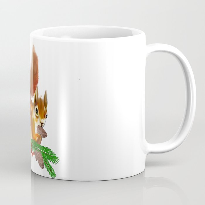 Cute squirrel art Coffee Mug