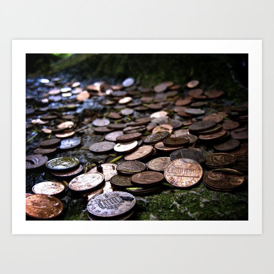 Loose Change Art Print