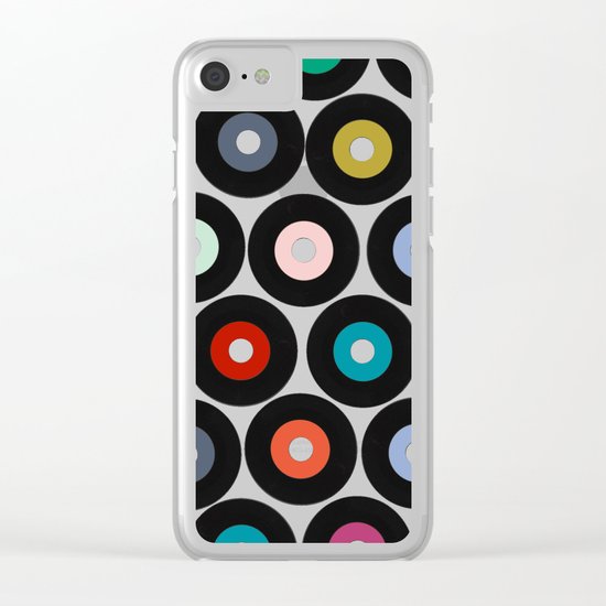 VINYL Clear iPhone Case