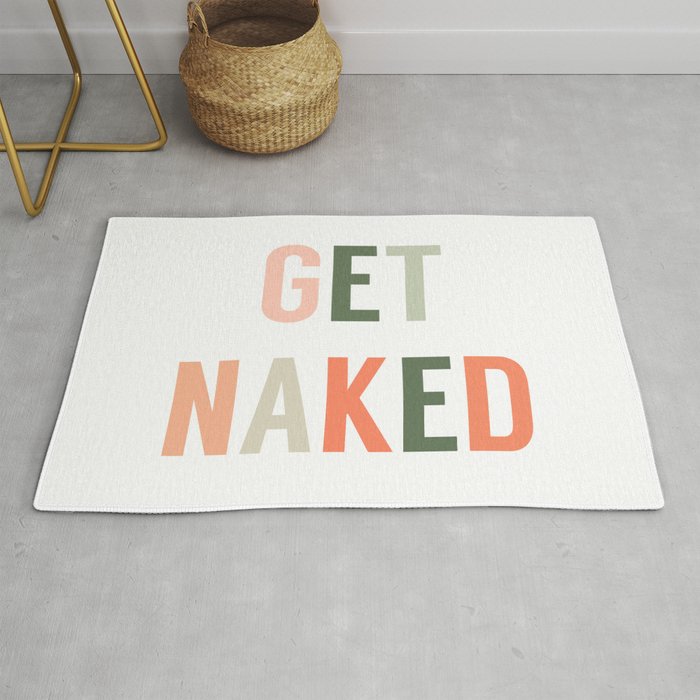 Modern shop bathroom rug