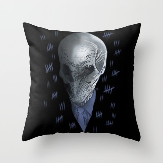 Silent 93 Throw Pillow