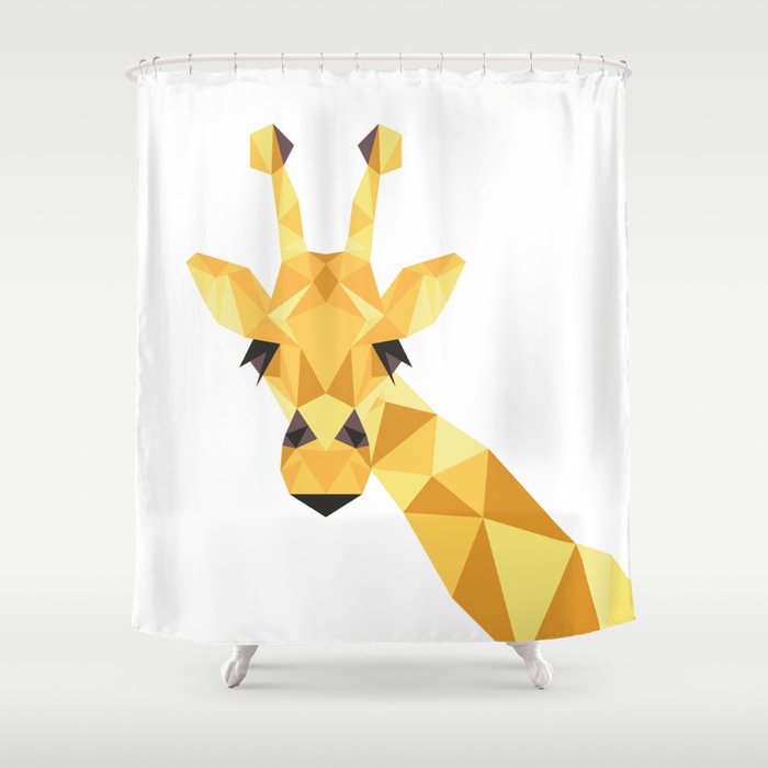 Giraffe Shower Curtain