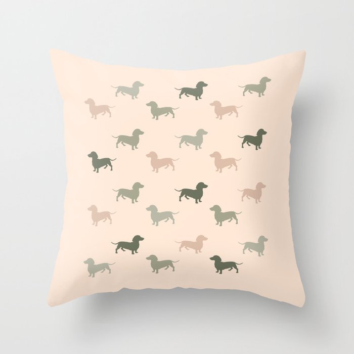 Dachshund throw pillows on sale