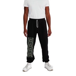 Christmas tree branches and berries pattern Sweatpants