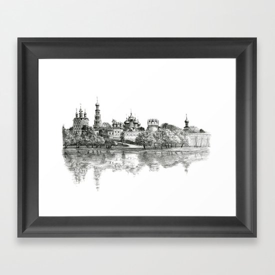 Novodevichy Convent G2010-005 Framed Art Print