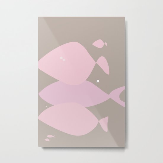 Fish #society6 #decor #buyart Metal Print