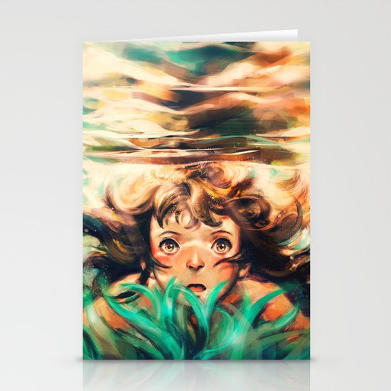 The River Stationery Cards