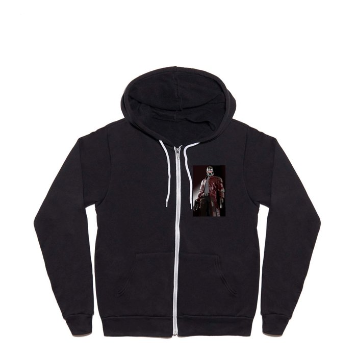 Star Lord Fan Art Full Zip Hoodie