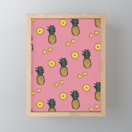 Pineapple by Syd Framed Mini Art Print