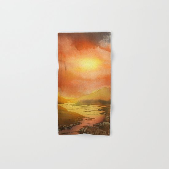 Calling The Sun XIX Hand & Bath Towel