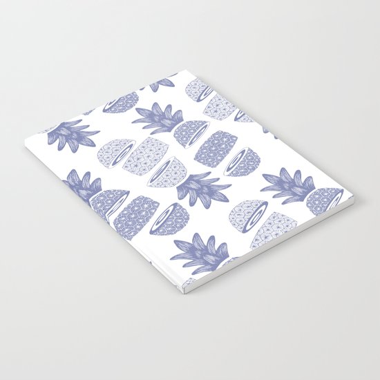 Pineapples (Light/Sliced) Notebook