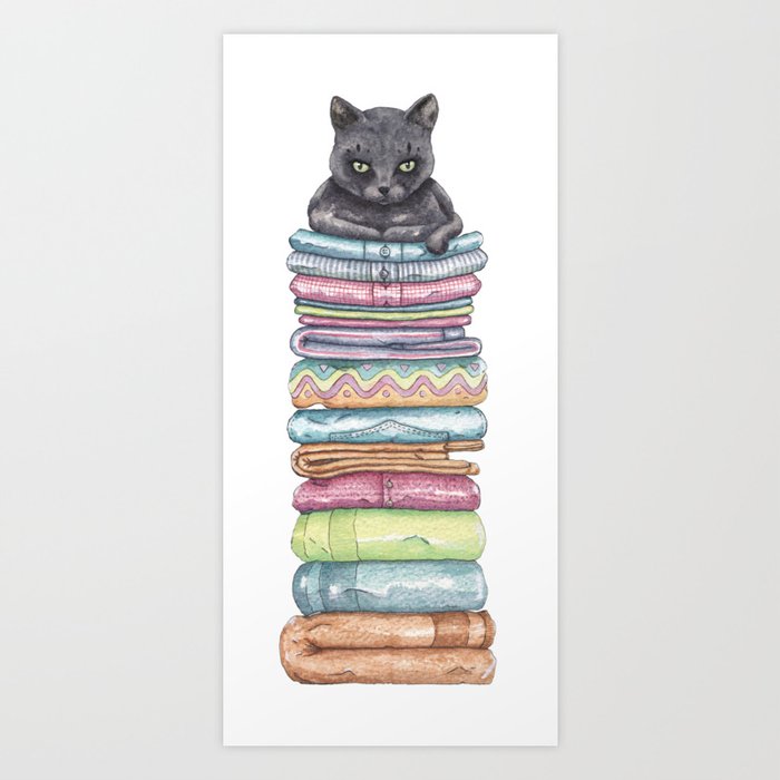 The Throne of the Cat Art Print
