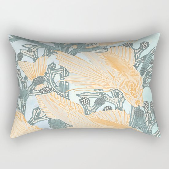 Crazy not to follow Rectangular Pillow