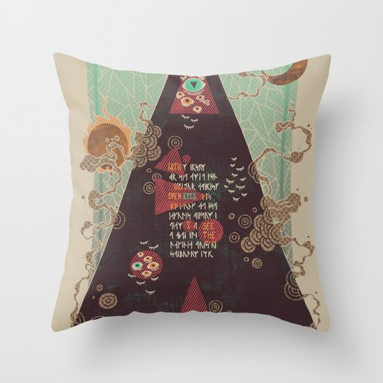 Coded Throw Pillow