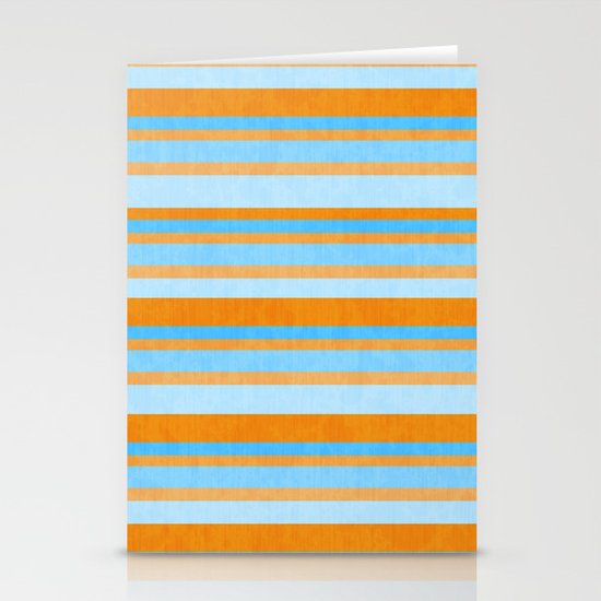 Something Fishy Stripes. Stationery Cards