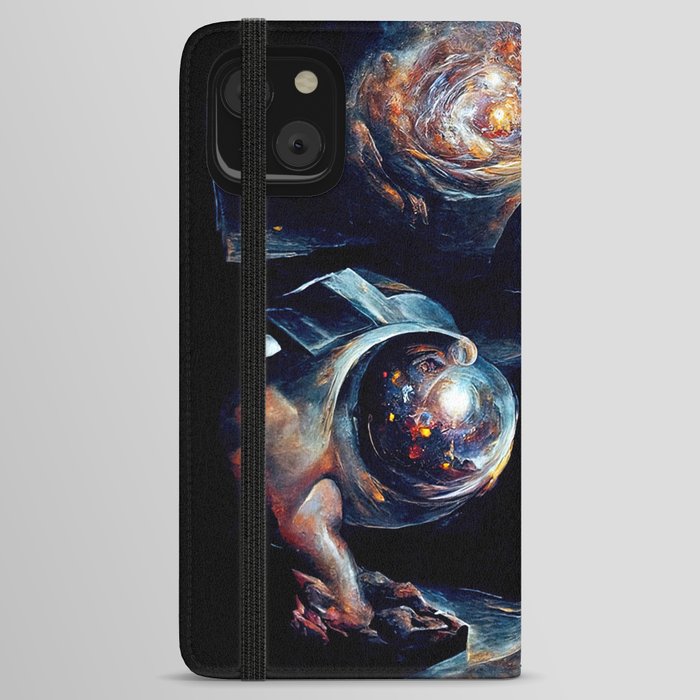 Exploring the fourth dimension iPhone Wallet Case