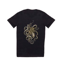 Octopsychedelia Sepia T Shirt