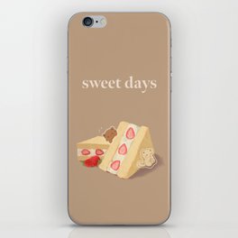 fruit sandwich and cats iPhone Skin
