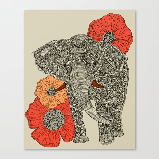 The Elephant Canvas Print