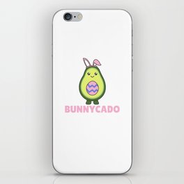 Bunnycado Easter Bunnies Avocado With Eggs iPhone Skin