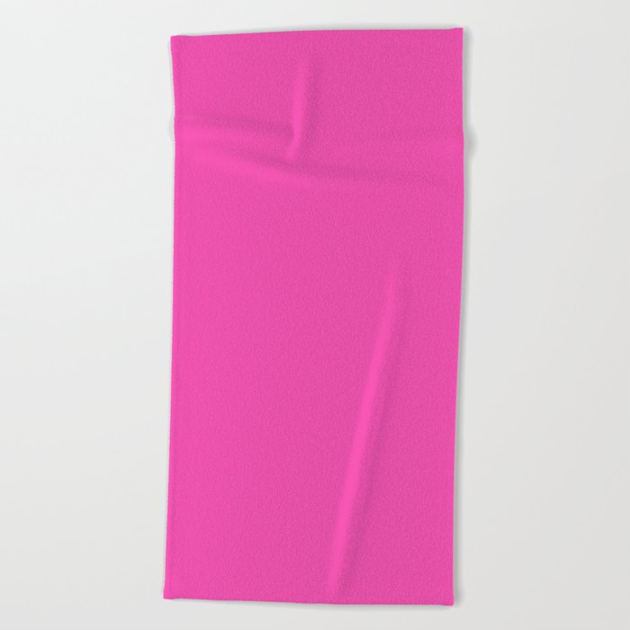 fuchsia Beach Towel