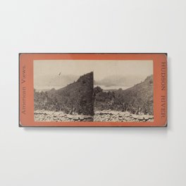 Fishkill Mountain, from the side of the Stormking, Vintage Photo Print Metal Print