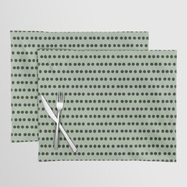 Dots Stripes Green Placemat