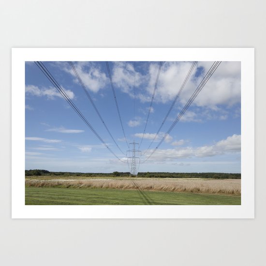 Lines Art Print