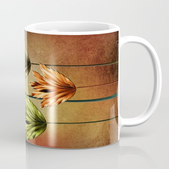 Four Fractal Flowers Mug