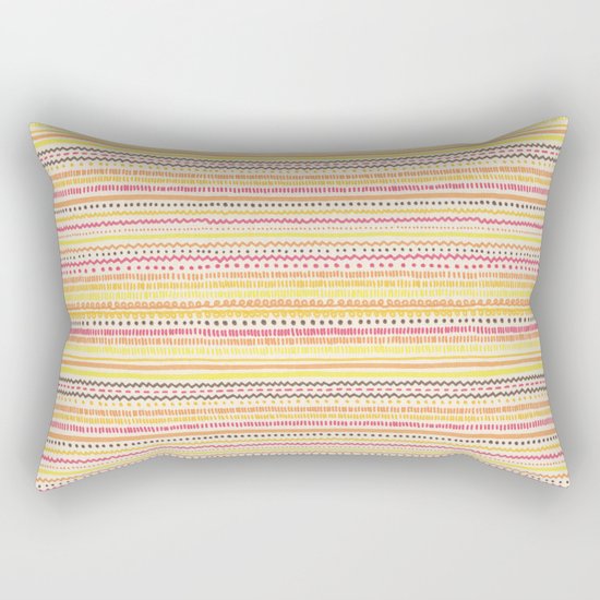 Summer Pattern Rectangular Pillow