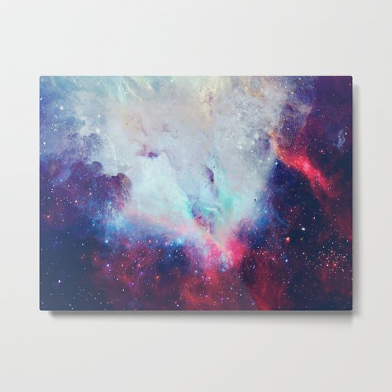 When the Universe Shine Metal Print