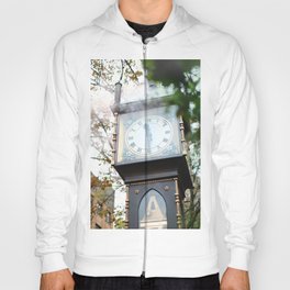 357. Gastown Steam Clock and Smoke, Vancouver, Canada Hoody