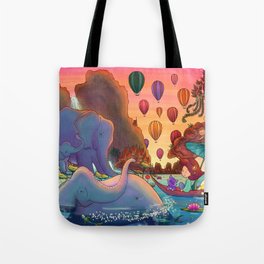 Journey to Elephant Bay Tote Bag