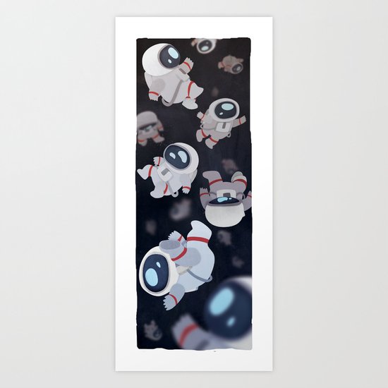 Not Everyone Grows Up To Be An Astronaut Art Print