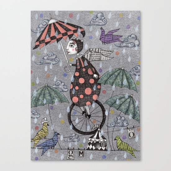 Rainbirds Canvas Print