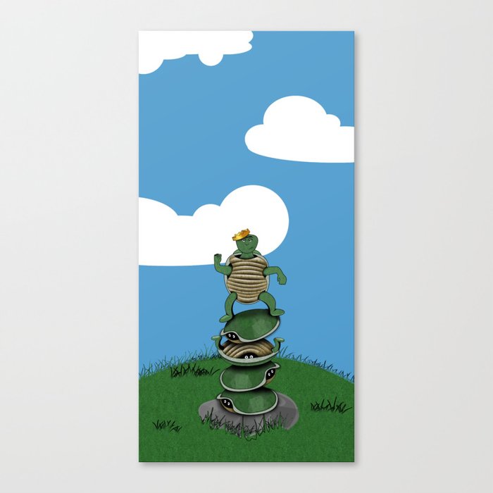 Yertle The Turtle Canvas Print