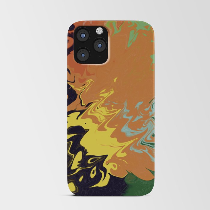 The surface of the sun iPhone Card Case