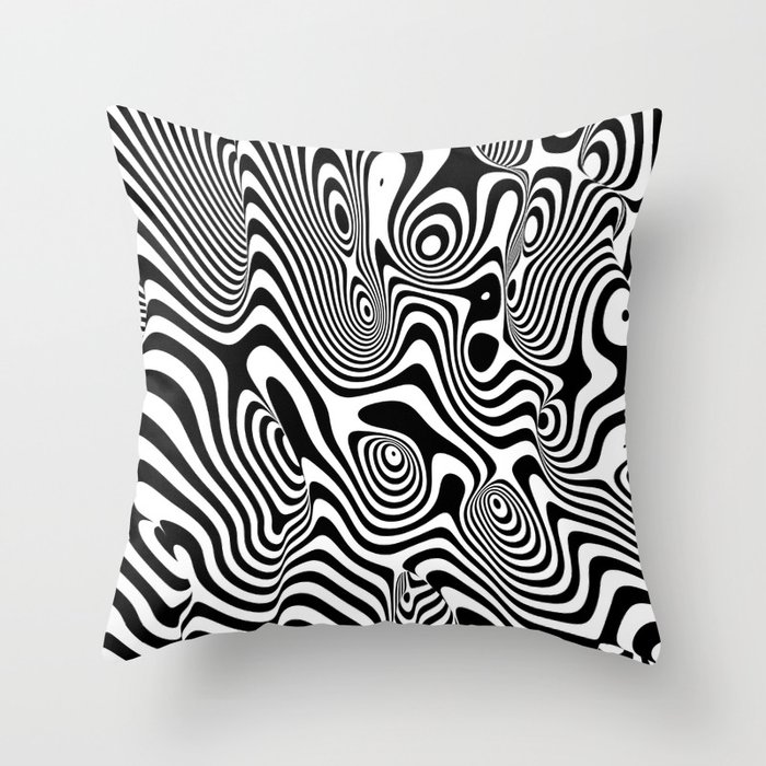 Trippy throw pillows sales