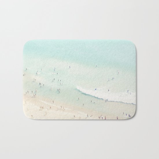 beach summer fun Bath Mat