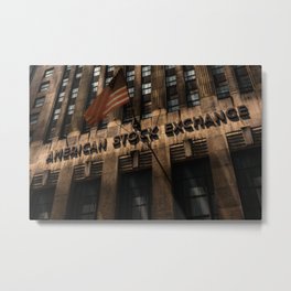 American Stock Exchange, New York City (2021-7-GNY-272) Metal Print