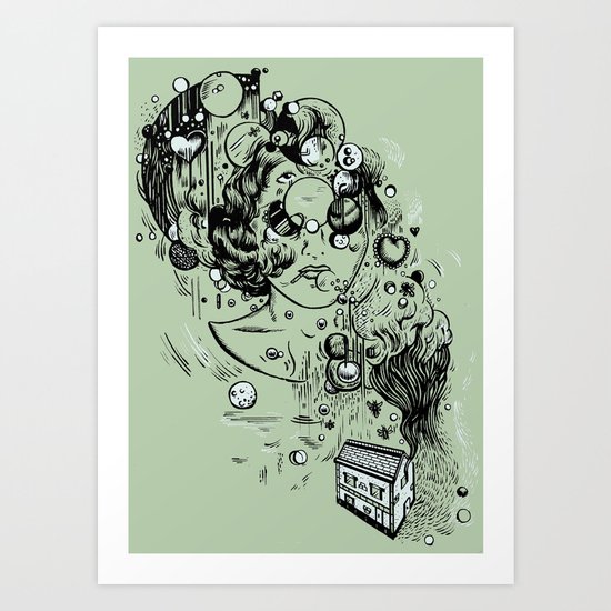 Hidden Home Art Print