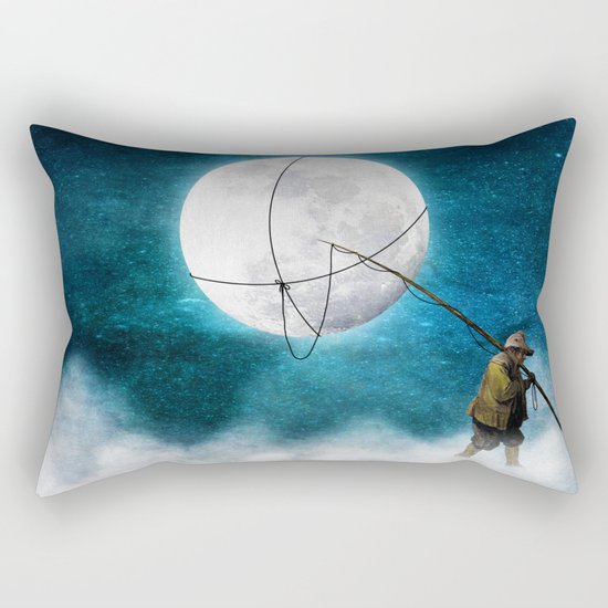 Moonwalk Rectangular Pillow