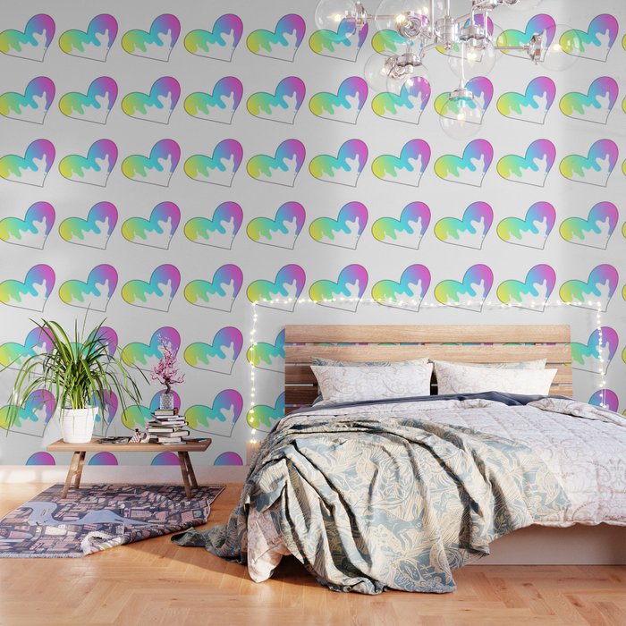 Drippy Heart Wallpaper By Ashlily Society6