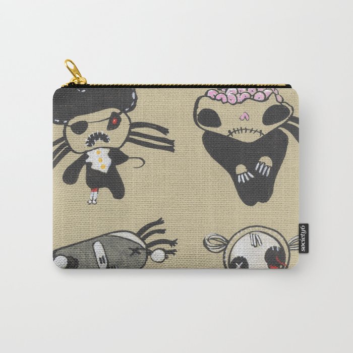 Zombie Line-up Carry-All Pouch