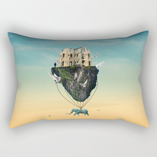 the elephant Rectangular Pillow