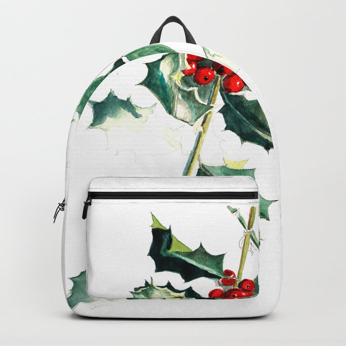 Holly Christmas  Backpack